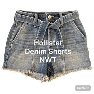 Hollister Women's Classic Blue Jean Shorts